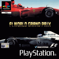F1 World Grand Prix PAL Playstation PAL box art